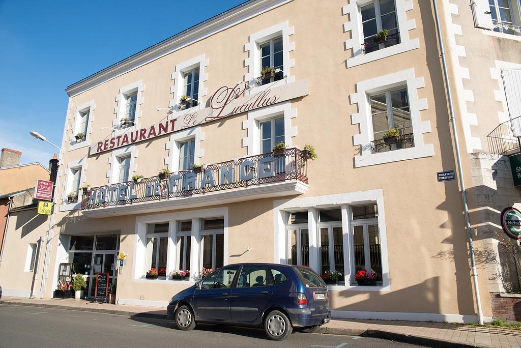 Logis Hôtel de France restaurant le Lucullus Montmorillon Exterior foto